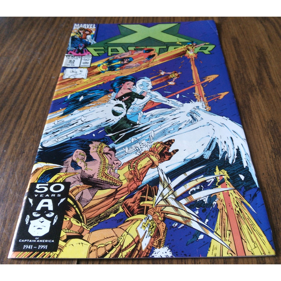 X-Factor #63 (February 1991 Marvel Comics) - Picture 1 of 3